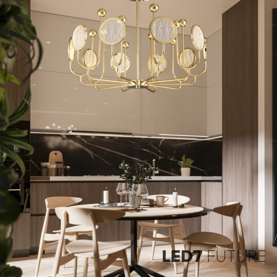 Loft Industry Modern - Volna Chandelier